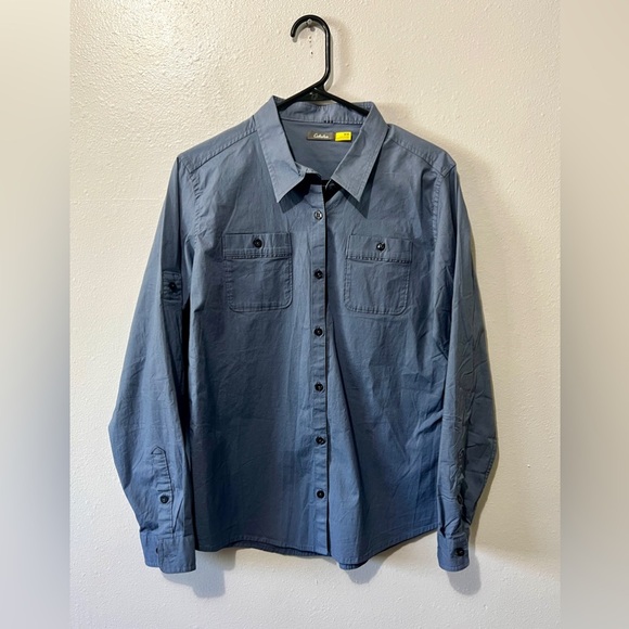 Cabela's Women Button Down Long Sleeve Tactical Top - Medium - Picture 2 of 9